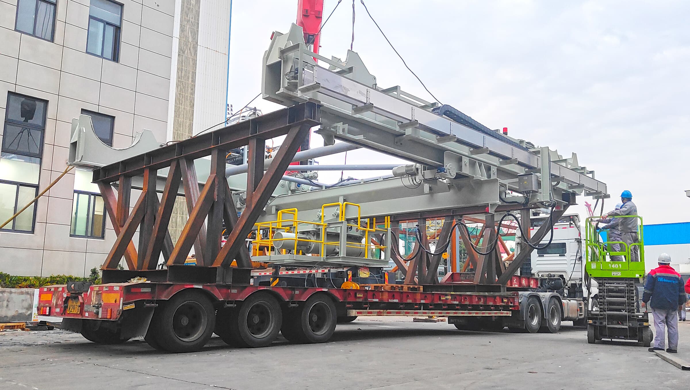 Industrial Steel Structure Shipment