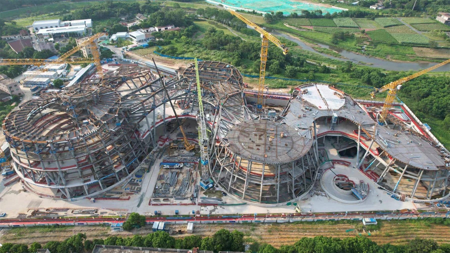 Shenzhen Natural History Museum exterior curtain wall steel project